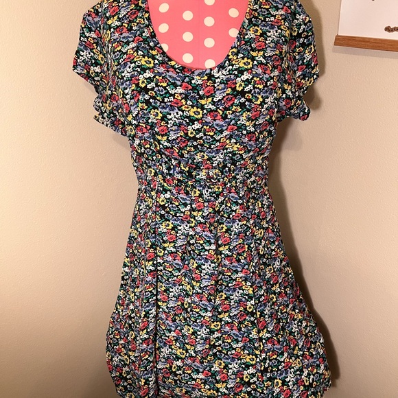 All that Jazz Dresses Vintage All That Jazz Floral Print Skater